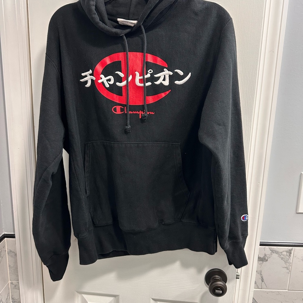Champion Men's Black Hoodie